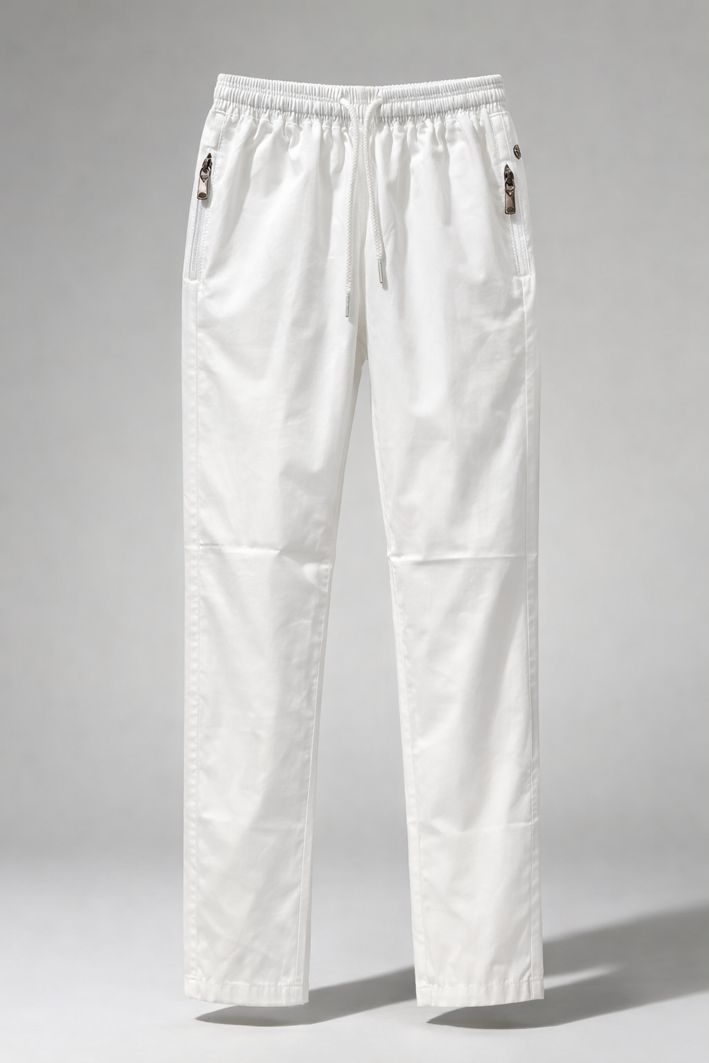 Men’s Classic White Cotton Stretch Trouser W 1137