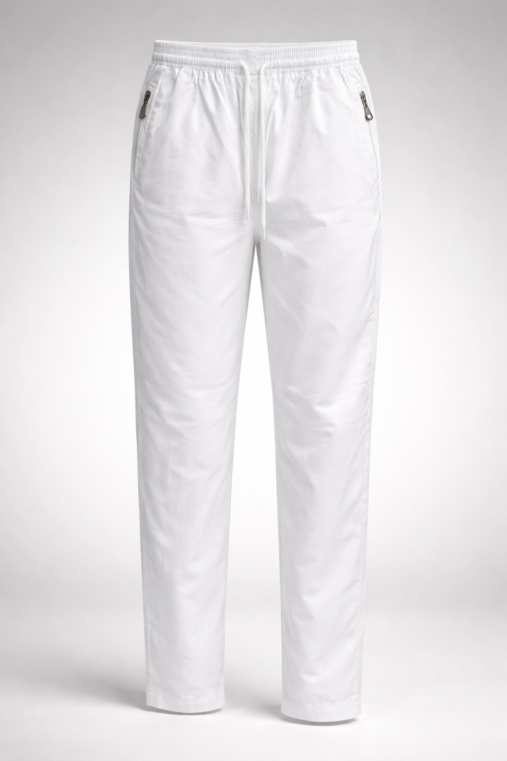 Men’s Classic White Cotton Stretch Trouser W 1025