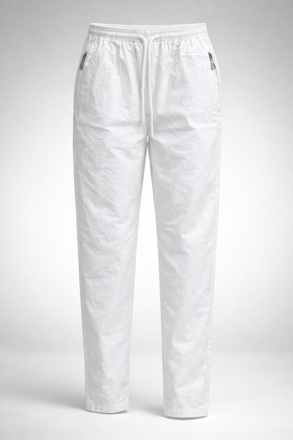 Men’s Classic White Cotton Stretch Trouser W1001