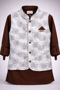 Kids Premium Printed Kurta Pajama Set  410