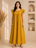 Mustard Yellow Maxi Dress-ME86