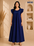 Navy Blue Maxi Dress-ME90
