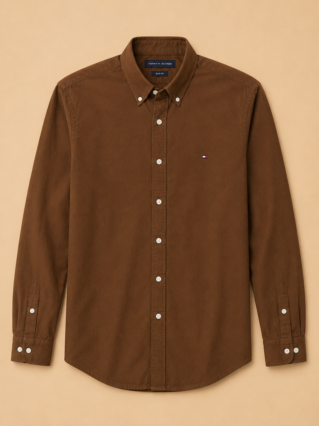 TMS Signature Solid Cotton Shirt 114