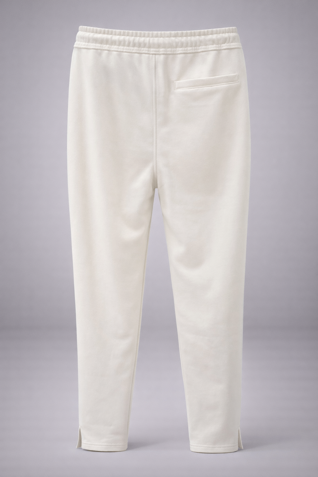 Men's Premium White Textured Jogger Pant 100