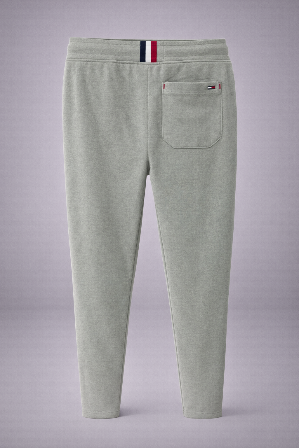 Men's Premium Embroidered Fleece Jogger Pants Silver Ash 114