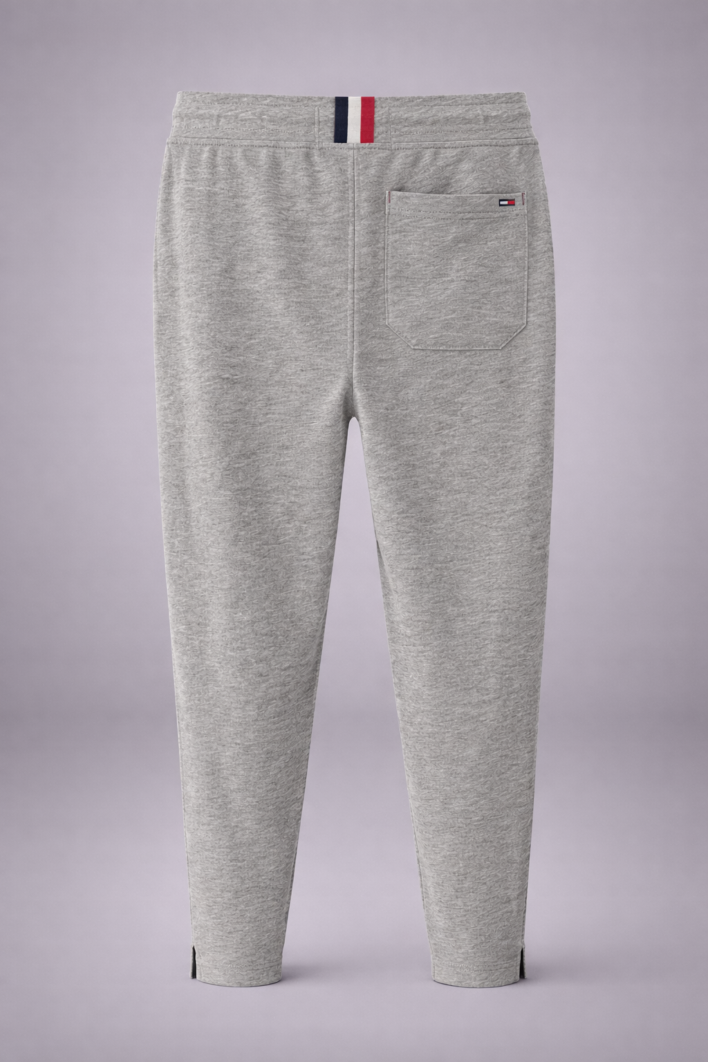 Men's Premium Embroidered Fleece Jogger Pants Light Ash 113