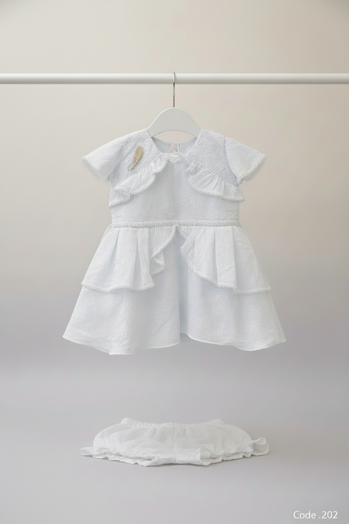 Baby Girls Party Frock Set 202