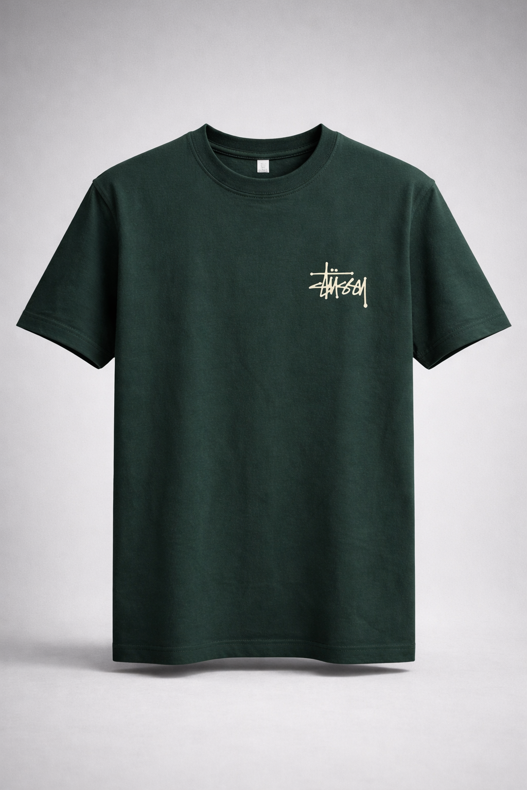 Gatsby Oversized T-Shirt for Men – Premium Stretch Cotton 1422 GREEN