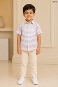 Boys Premium Stripe Short Sleeve Shirt-BS18