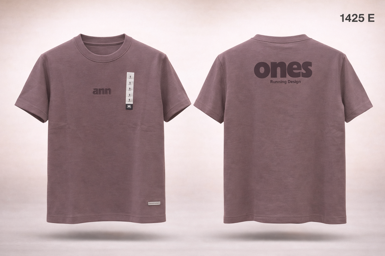 Gatsby Typography Printed T-Shirt for Men – Premium Cotton Regular Fit - 1425 E-MAUVE