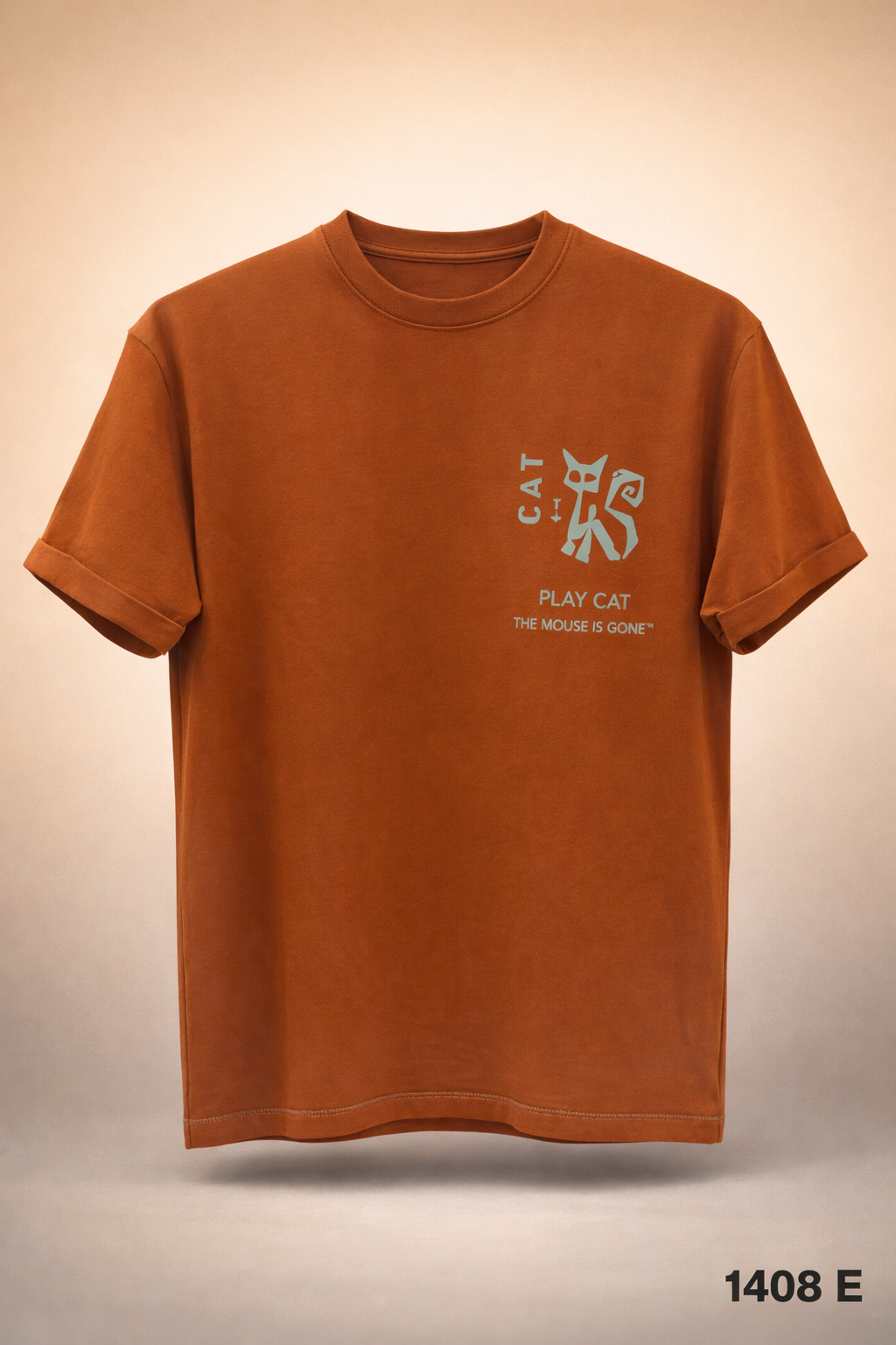 Gatsby Oversized T-Shirt for Men – Premium Stretch Cotton 1408 E  caremed