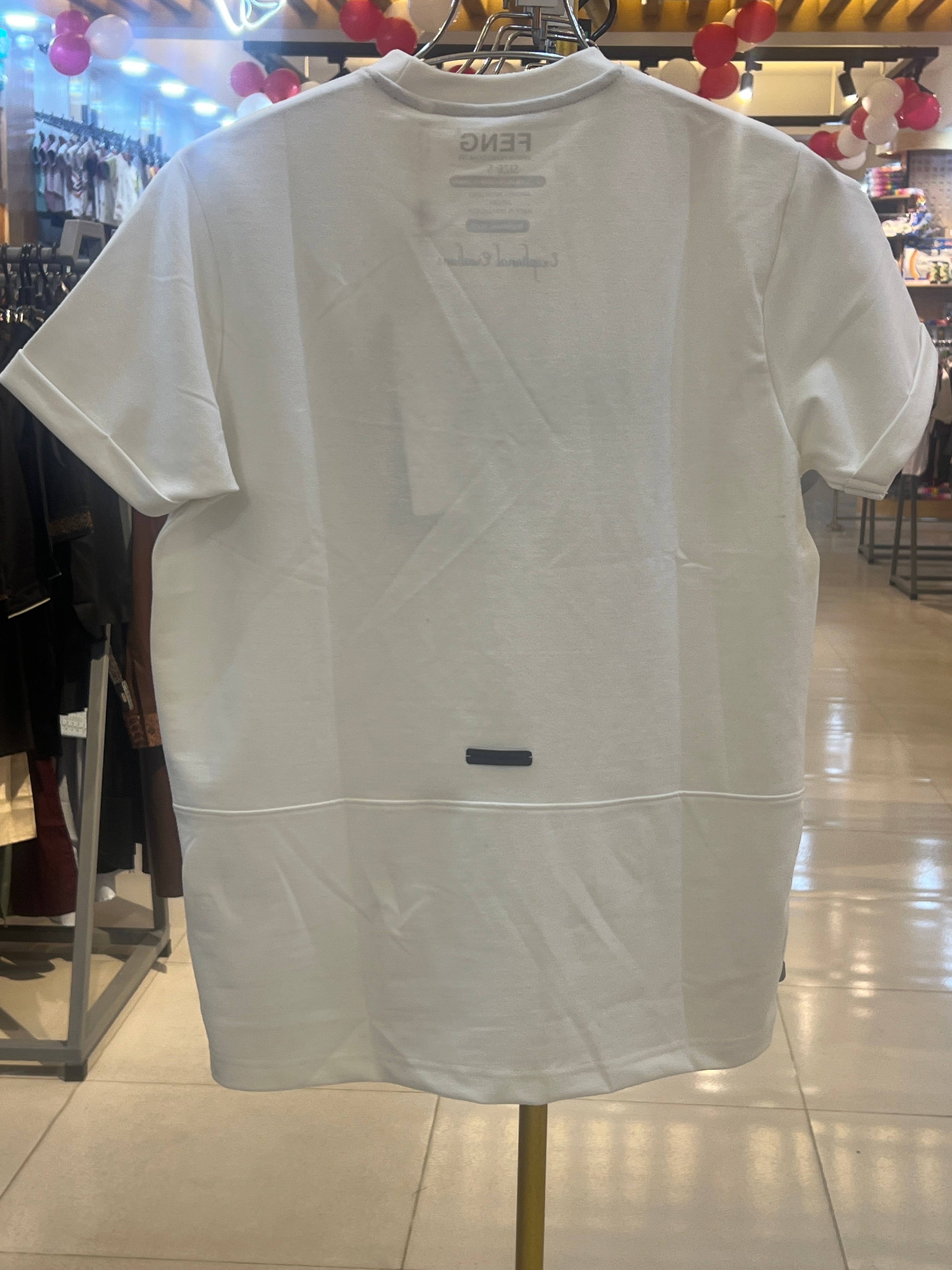 Gatsby Typography Printed T-Shirt for Men – Premium Cotton Regular Fit 1414 A-WHITE