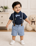 GATSBY Boys S/S Shirt Set _C&A Navy Blue G126
