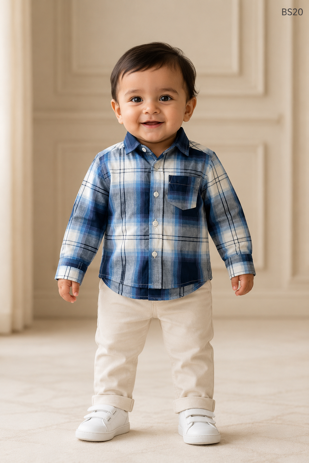 Boys Premium Chack Full Sleeve Shirt-BS20