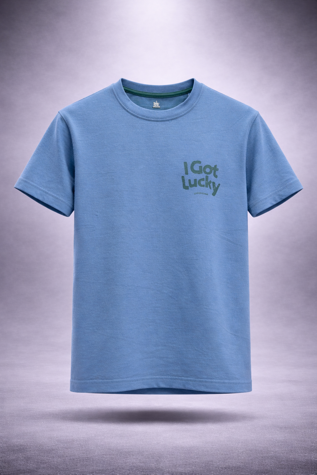 Gatsby Oversized T-Shirt for Men – Premium Stretch Cotton 1401 BABY BLUE
