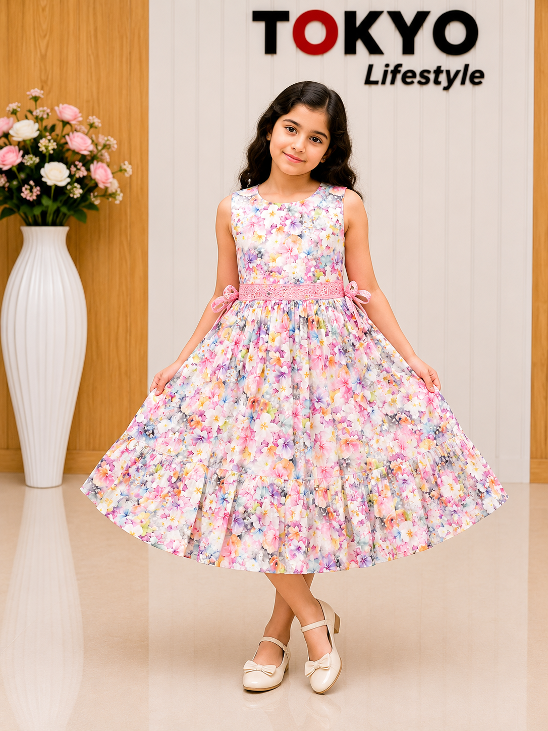 Girls Firal party Frock Dress A74