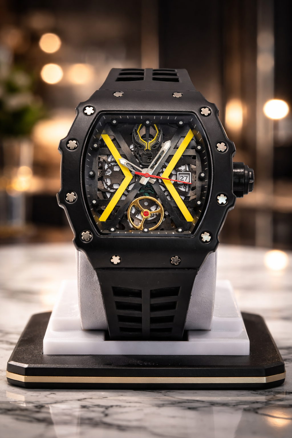 RM Skeleton Black Carbon Sport Edition Watch RMB11