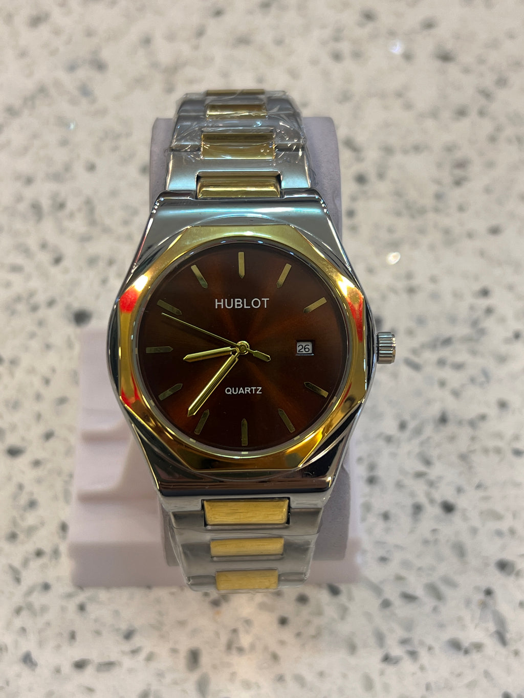 Hublot Classic Fusion Dual-Tone Gold & Steel Quartz Watch HSG13