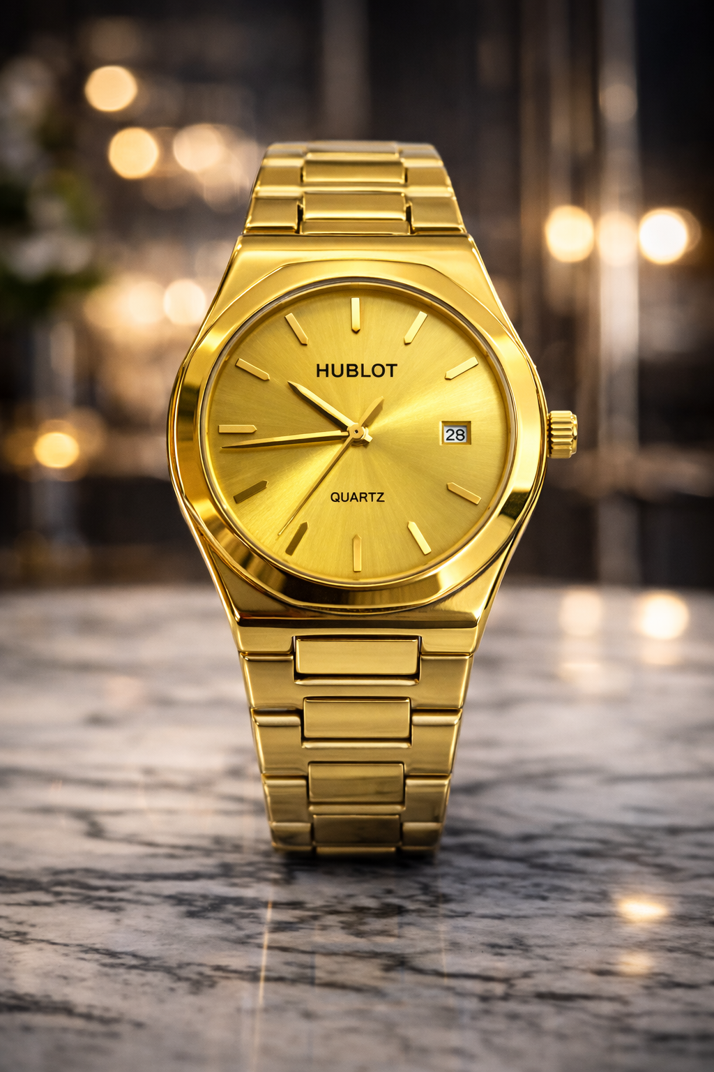 HG17 Hublot Classic Fusion Dual-Tone Quartz Watch