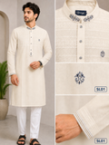Gatsby Mens panjabi SL01 Cream