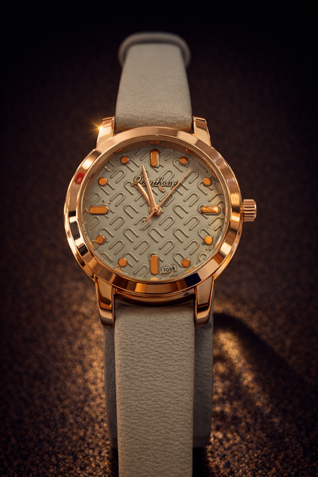 LW64 Ladies Leather Strap Watch