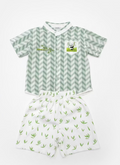 Kids Nautical Sailboat Summer Shirt & Shorts Set 689