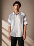 GATSBY Men's S/S Shirt_ Perry Ellis Cheak PR 4043