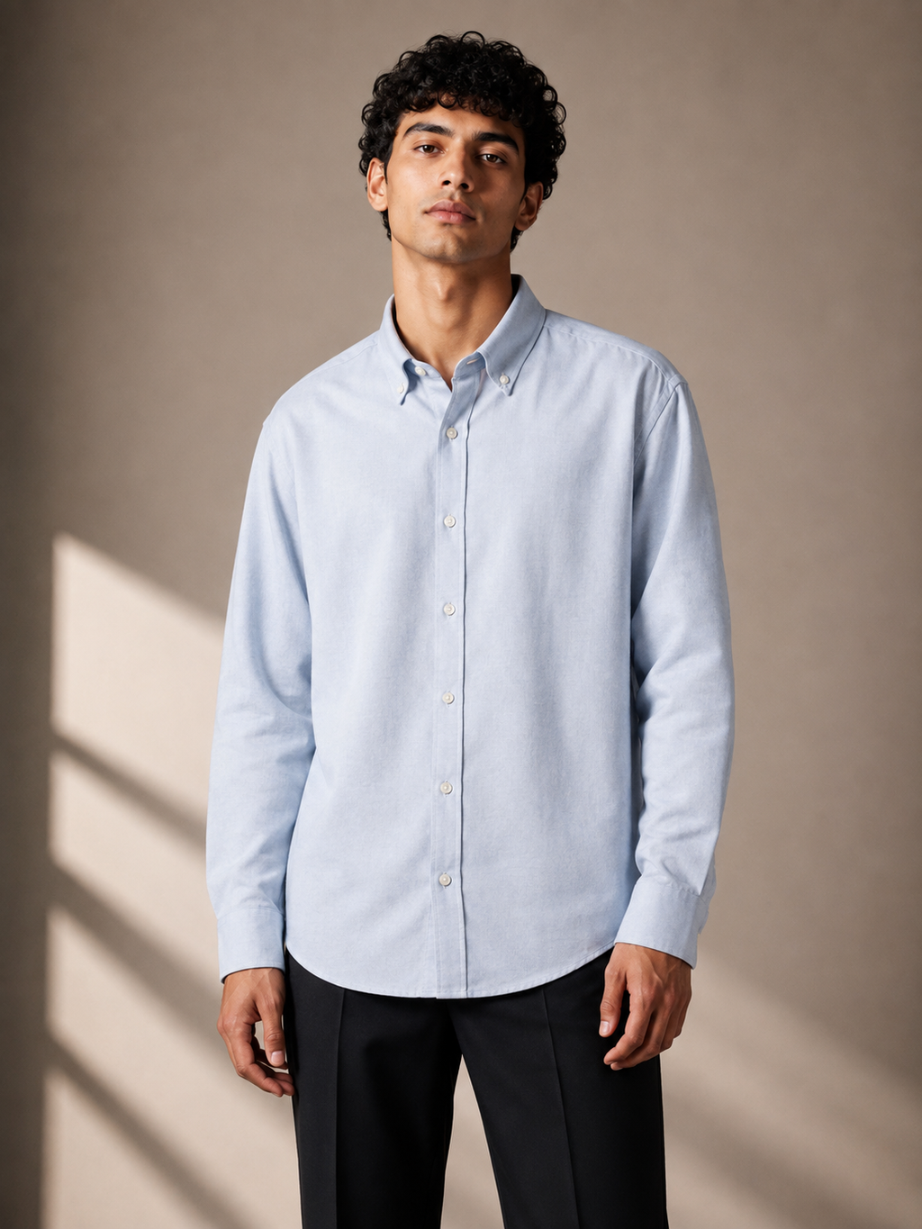 GATSBY Mens F/S Shirt _Urban Sailor 1897 Sky