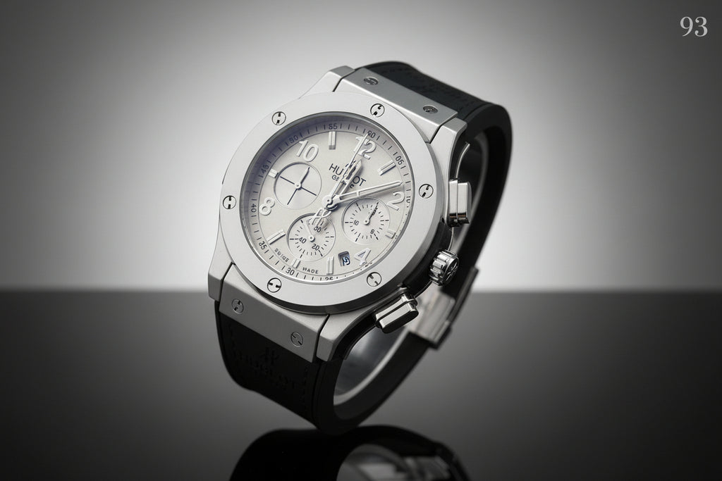 HB93 Chronograph Silver Dial Luxury Men’s Watch