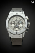 HB94 Chronograph Silver Dial Luxury Men’s Watch