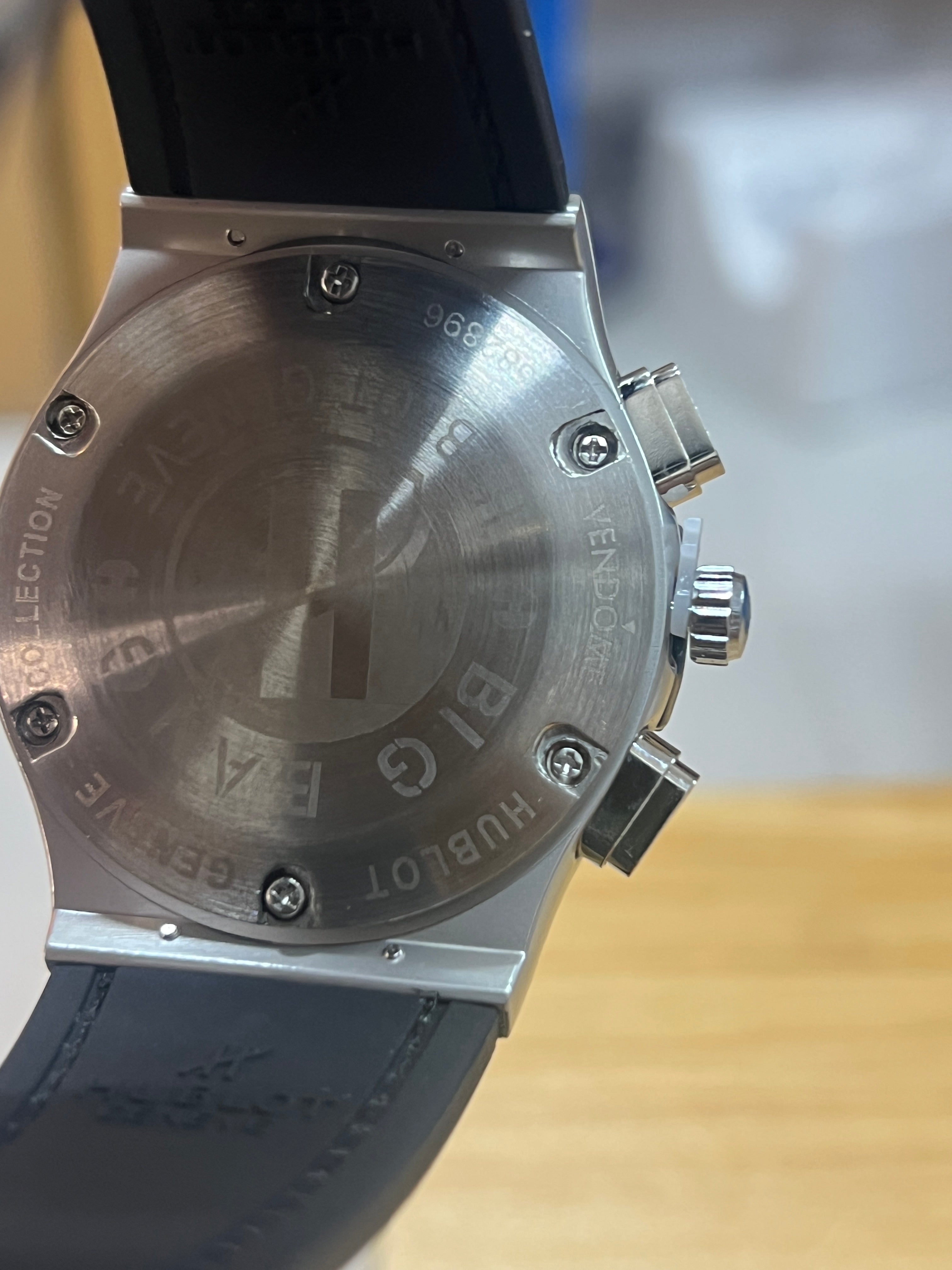 HB95 Chronograph Silver Dial Luxury Men’s Watch