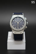 HB95 Chronograph Silver Dial Luxury Men’s Watch