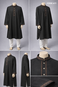 Luxury embroidery Panjabi with premium finish 611