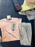 Kids Pencil Print T-Shirt & Shorts Set 350