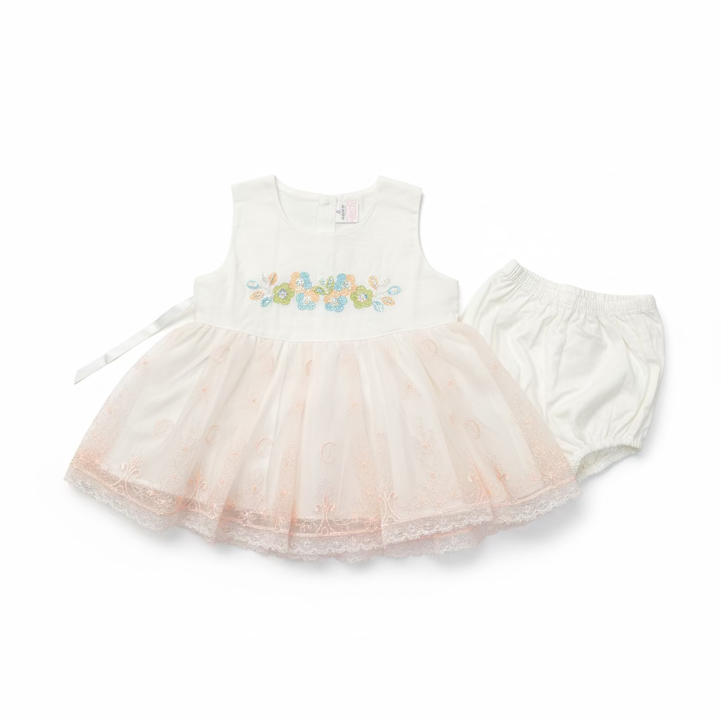 Baby Girl Frock & Bloomer Set 79
