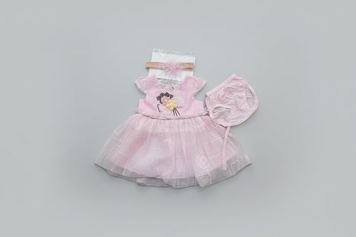 Baby Party Dress with Headband 202