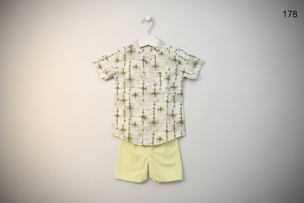Kids Tie-Dye Shirt & Shorts Set 178
