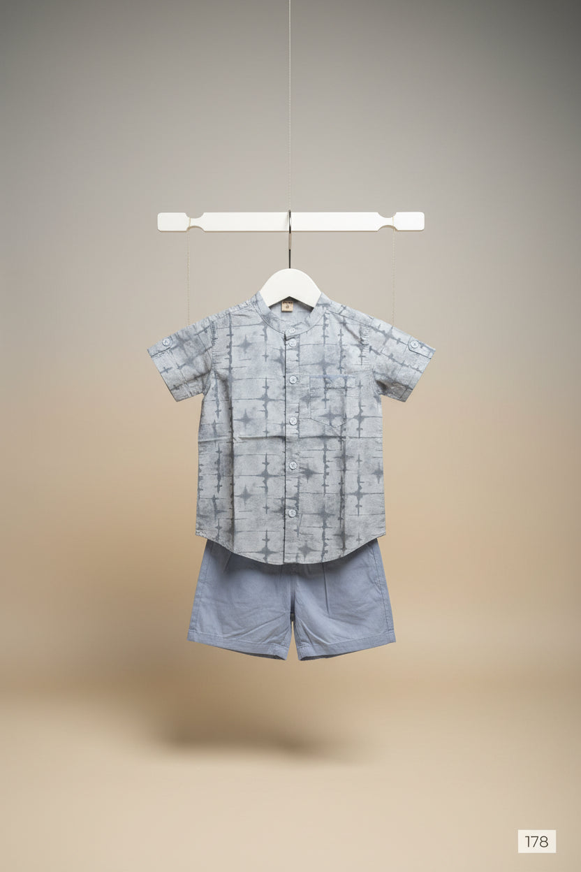 Kids Tie-Dye Shirt & Shorts Set 178