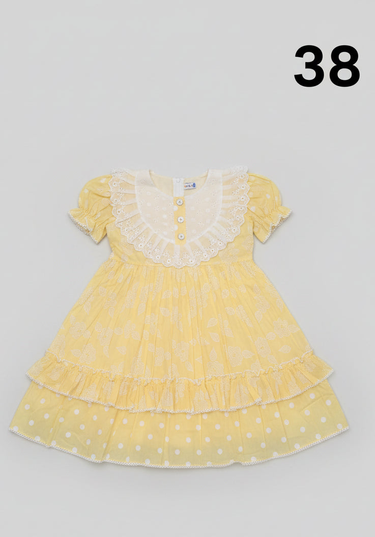 Girls Floral Party Dress 38