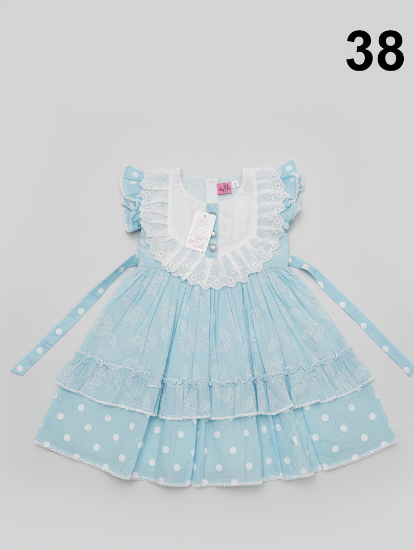 Girls Floral Party Dress 38