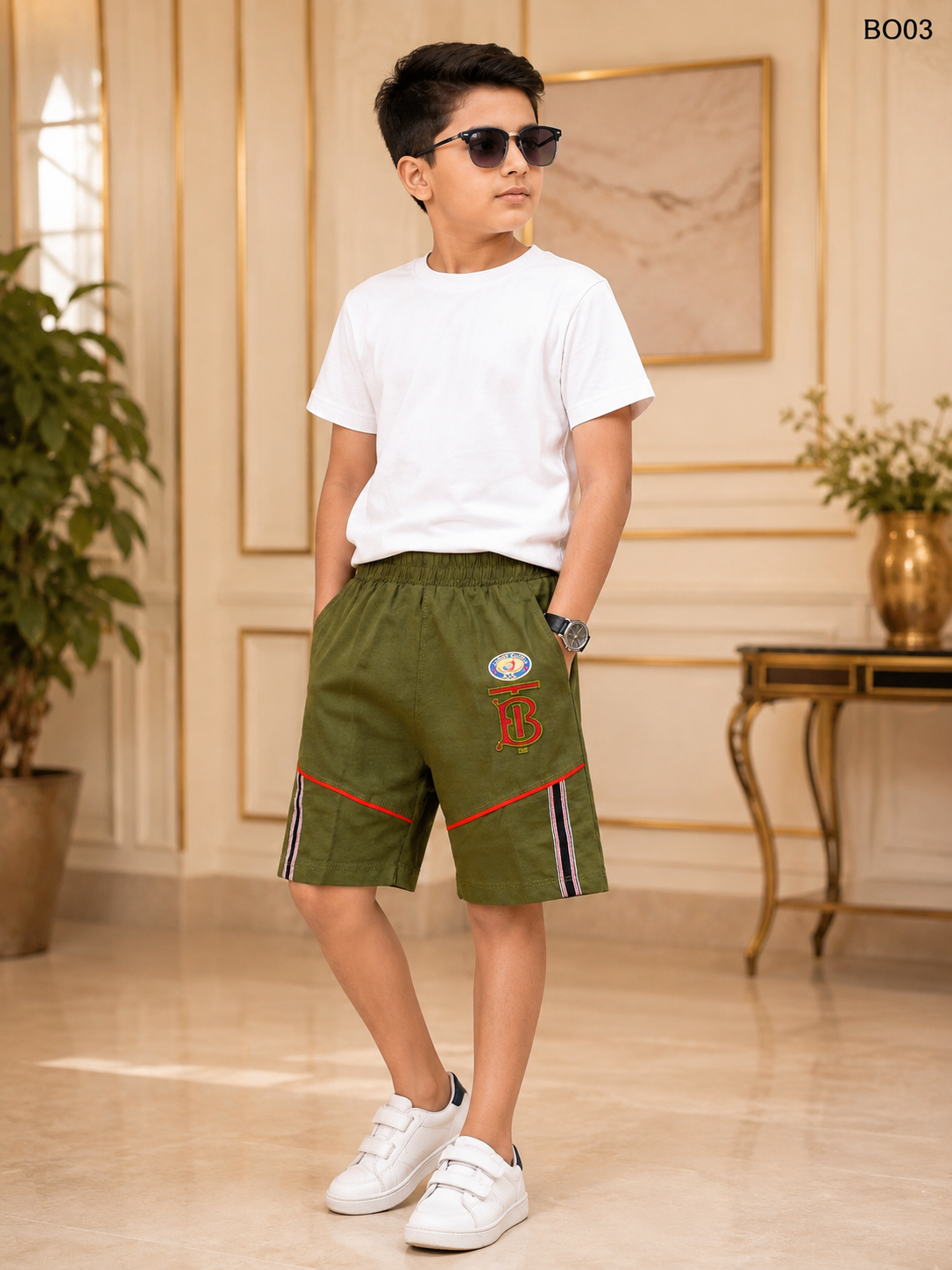 Urban Edge Kids Shorts-BO03