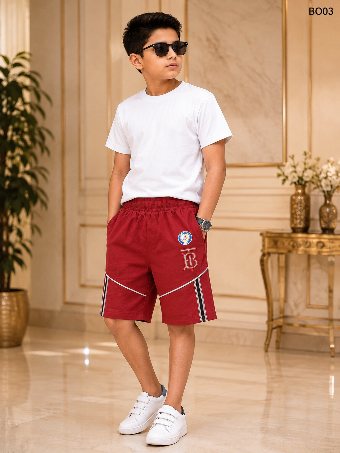 Urban Edge Kids Shorts-BO03