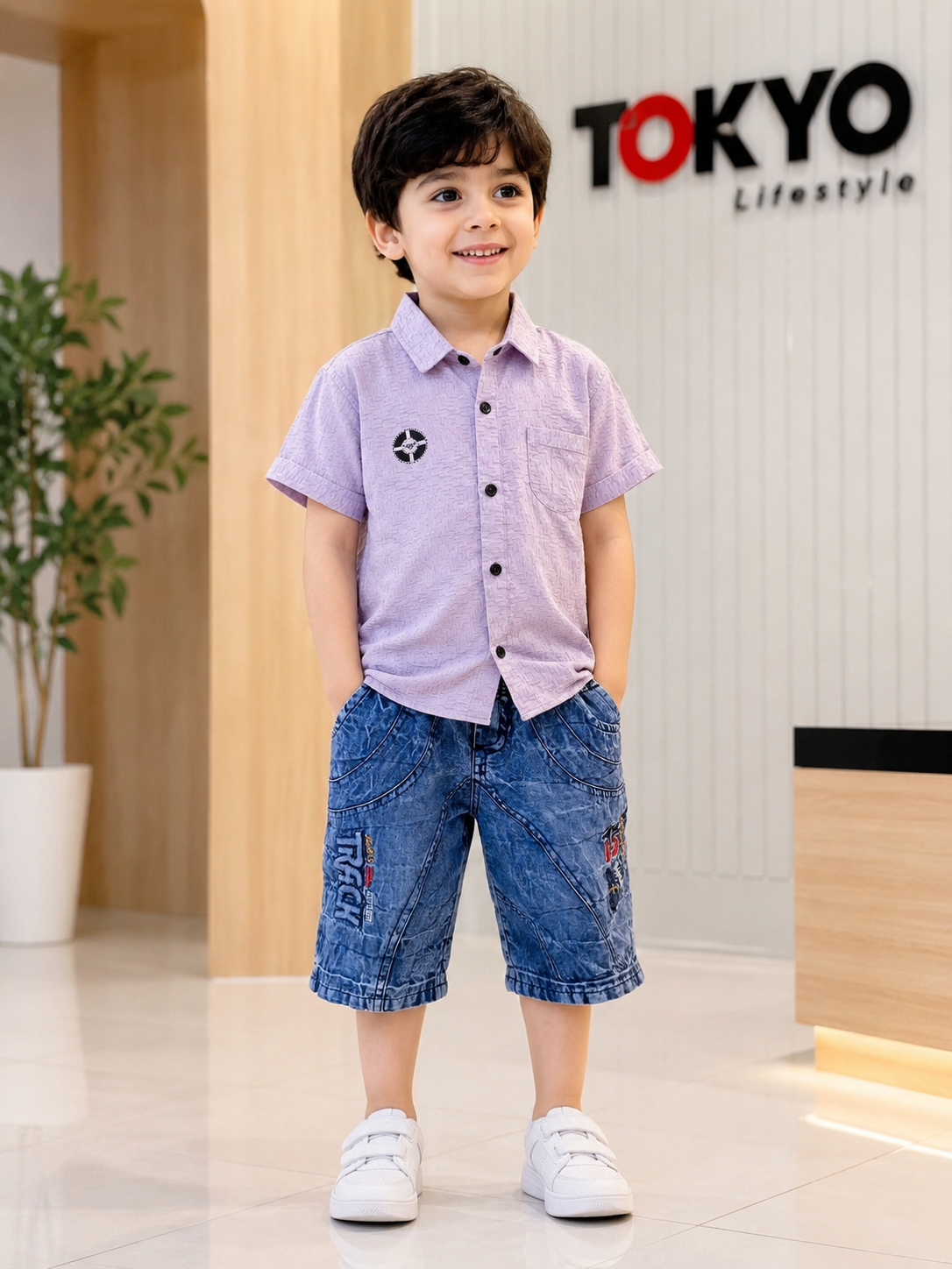 Kids Premium Shirt & Pant Set (Casual Wear) 380