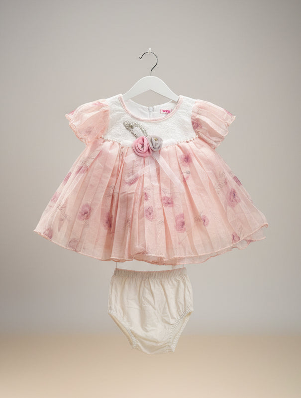 Girls Floral Party Dress 057