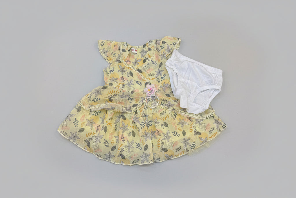 Girls Floral Party Dress 0208