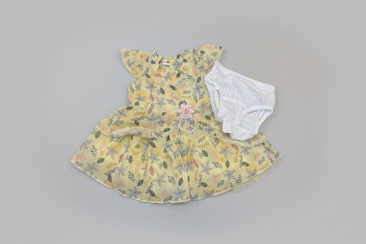 Girls Floral Party Dress 0208