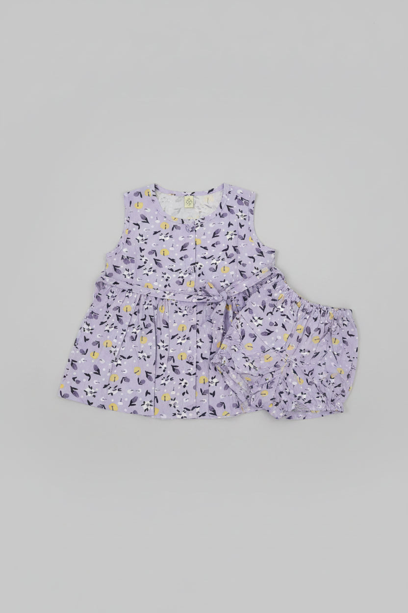 Girls Printed Top & Shorts Set 108