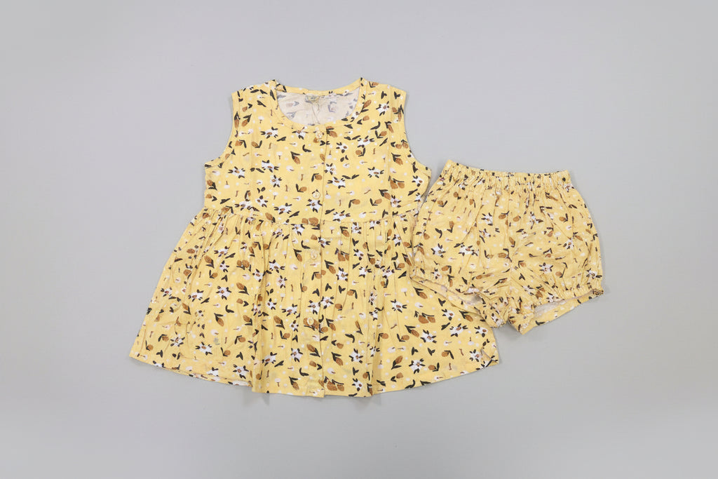 Girls Printed Top & Shorts Set 108