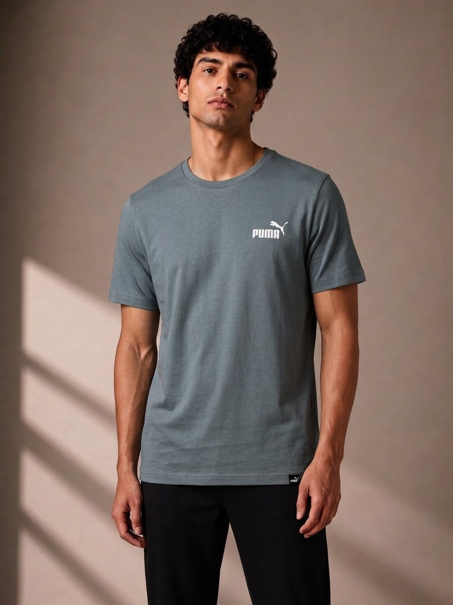 Mens Premium Dark Grey T-SHIRT 054