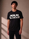 Mens Premium Black T-SHIRT 037